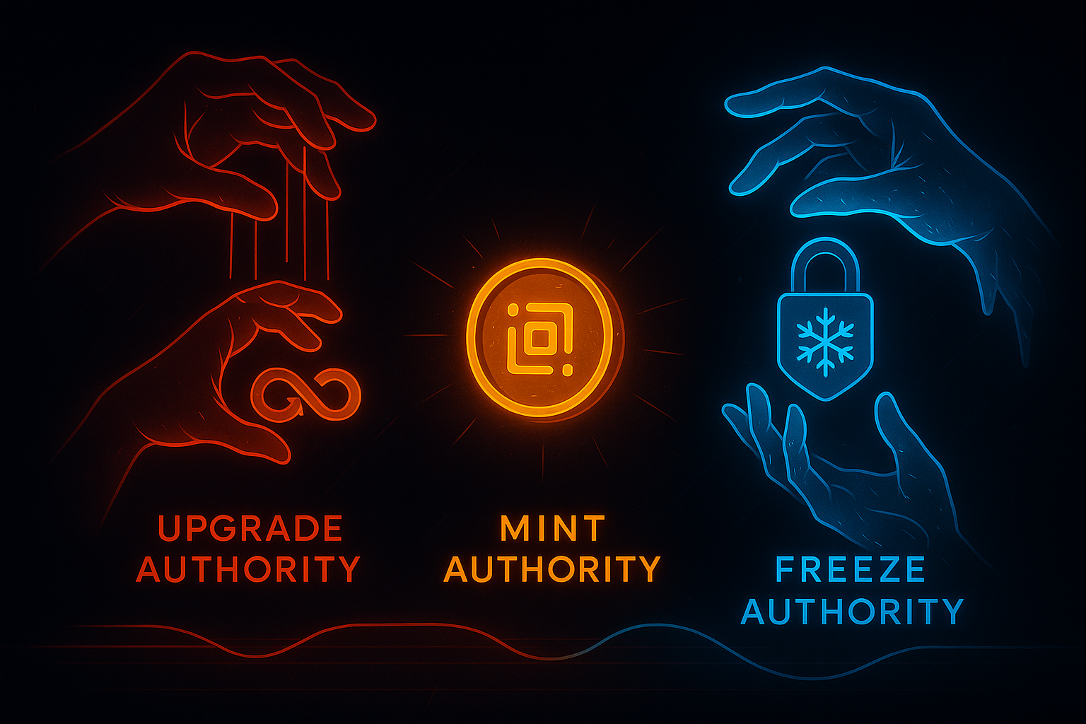 ChainDecode Solana token risk analysis dashboard showing authority checks and risk score